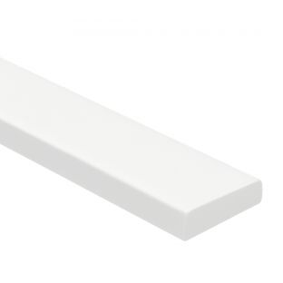 Hardhout koplat schuin b gegrond 12x45mm
