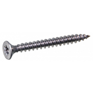 QZ spaanplaatschroef rvs a2 pk torx 4.0 x 30 200 stuks