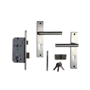 Slot rvs 2.0 tbv frame deur DELUXE GROOT