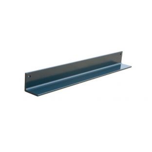 Verzinkte latei pg 215x95x6mm 120µm zwart gecoat 3600mm