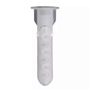 Toggler nylon plug met flens af 5mm / 100 stuks
