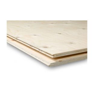 Underlayment combi-floor ce2+ vuren tong en groef 4 zijden 2440x610x18mm