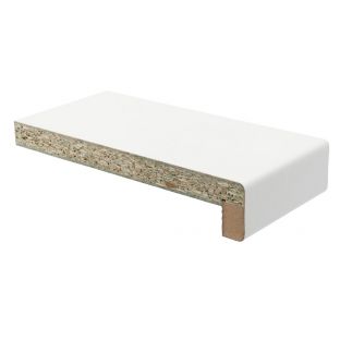 Vensterbank wit e14-680 cl p5 4100x250x19/38mm
