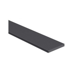 WPC composiet vlonderplank massief antra zwart 23x140mm