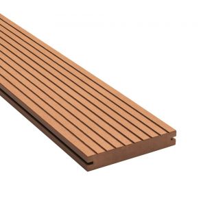 WPC composiet vlonderplank massief bruin 23x140mm