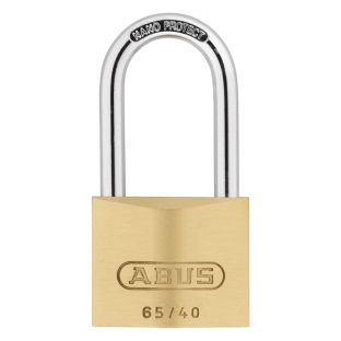 Abus hangslot messing hoge beugel 40mm 65/40