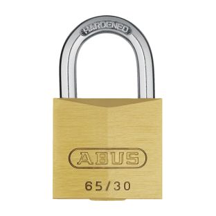 Abus hangslot messing 65/30 blister