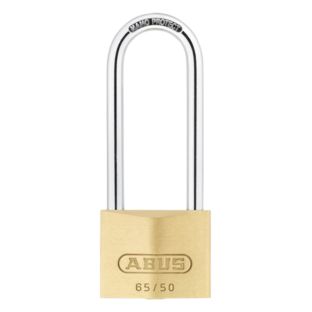 Abus hangslot messing 65/60 blister