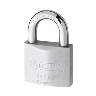 Abus hangslot mat chroom 88/50c