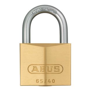 Abus hangslot messing 65/40 ka 6401