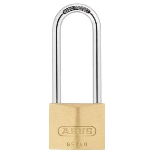Abus hangslot messing hoge beugel 63mm 65/40 ka 6401