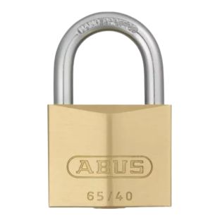 Abus hangslot color 65/40 aluminium blister