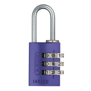 Abus cijferhangslot color 145/20c 3 cijfer combinatie