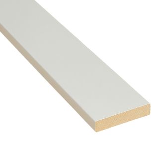 Vuren koplat recht e wit gegrond 12x68mm