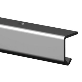 Schuifdeurrail s20 alu 250cm