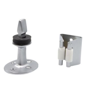 Deurvastzetter met rol 70mm compleet