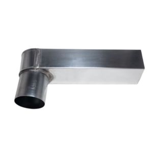 Rheinzink wb stadsuitloop 80mm 60x80mm 33cm