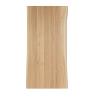 Starcrown boomkant eiken rustiek c 160x90cm doorlopende lamellen 40mm