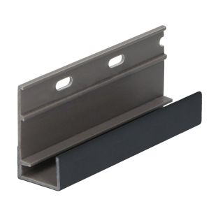 Colordeck omrandingsprofiel zwartgrijs