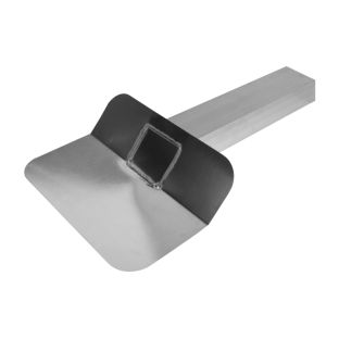 Hwa plakplaat aluminium 45 graden gu 200x80x60mm