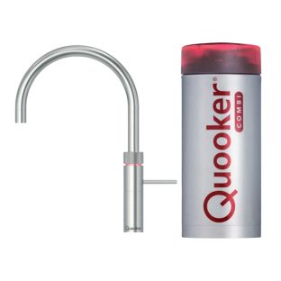 Quooker combi+fusion round rvs