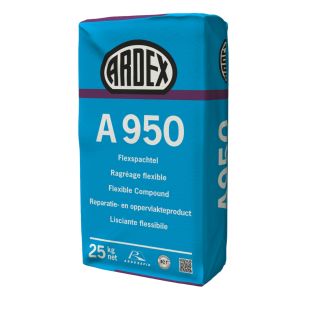 Ardex a950 flexegalisatie grijs zak 25kg