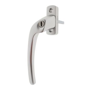 Hako raamkruk met drukknop verkropt f1 links