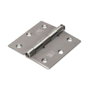 Scharnier rvs recht 76x76mm