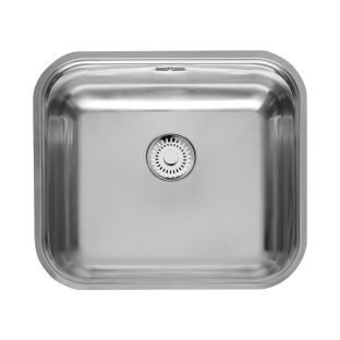 RVS spoelbak vierkant 445x393x160mm zeef