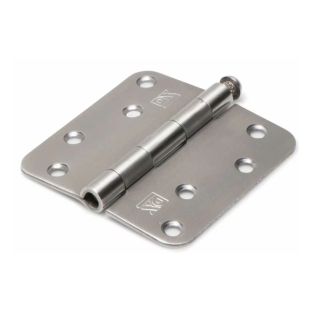 Kogelscharnier rvs rond 89x89mm dx