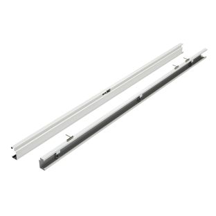 Berdo stijlset rz opdek re kristalwit slotg. bs200 /Nemef 1200 2 paum. 2115x100mm
