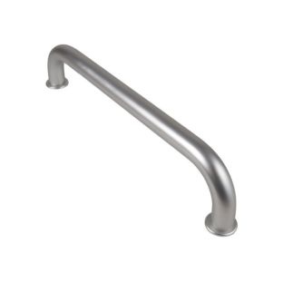 Ami deurgreep f1 enkelgebogen r14    25x350mm