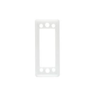 Axa raamboom onderlegplaat kunststof wit 76x32x6,0mm