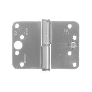 Axa kogelpaumel skg***   rvs rond 89x125mm din rechts
