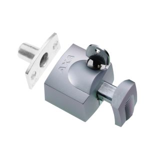 Axa oplegslot 3012 skg* antraciet buitendraaiend