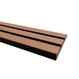 Achterwand douglas zwart two tone triple verticaal 680cm