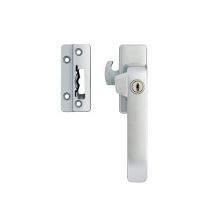 Axa raamboom aluminium f1+nok+sleutel met haak rechts