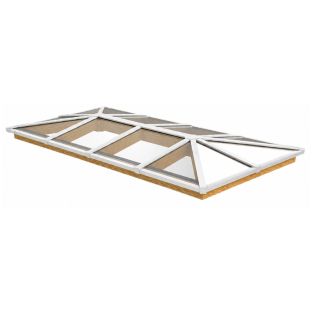 Schilddak douglas wit 2368x1550mm