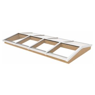 Zadeldak douglas wit 1582x1550mm