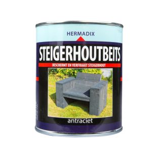 Hermadix steigerhout beits antraciet 750ml