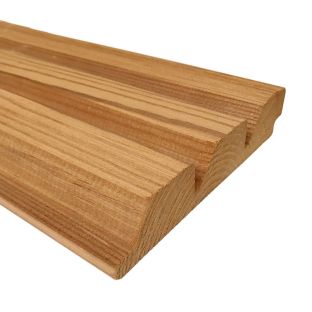 Thermogarant triple deluxe 26x131mm geschaafd/geborsteld/planed/brushed top