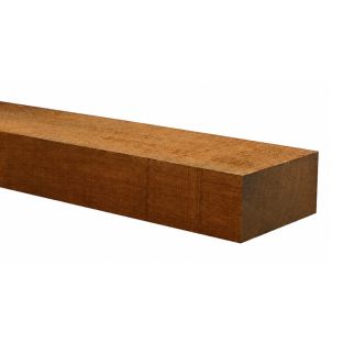Meranti balk ruw 105x130mm