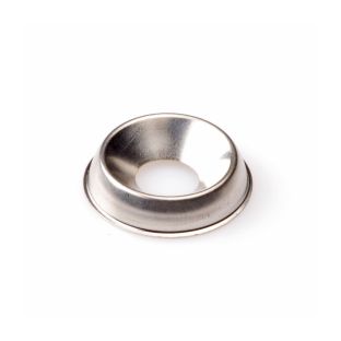 Kraalring messing vernikkeld     17 x 6.6 x 3.2 mm