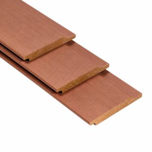 Western red cedar rabat 2 clear&better 18x130mm