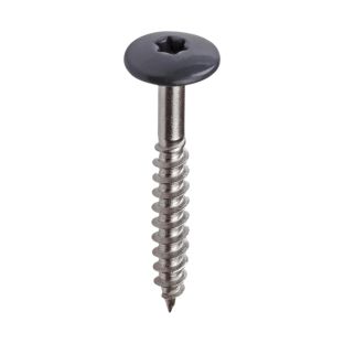 Kleurkop schroef ral 9016 4,8x38mm