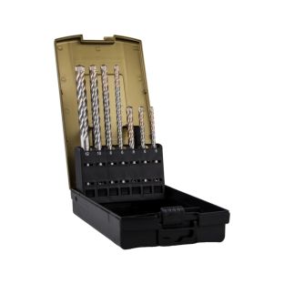 Rotec hamerborenset 4 snijder sds+ 7-delig abs cassette