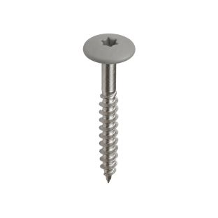 Kleurkop schroef ral 9007 mat grijs 4,8x38mm