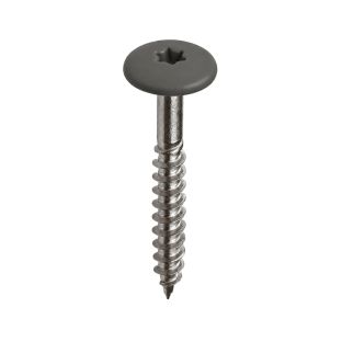 Kleurkop schroef ral 7022 omber grijs 4,8x38mm
