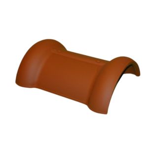 Wienerberger vorst halfrond vario met dubbele wel natuurrood