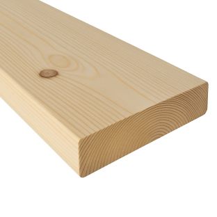 Vuren balk geschaafd c sls c24 38x235mm >5400mm